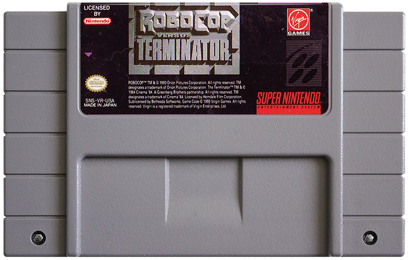 Robocop Versus The Terminator SNES – The Exchange Stores