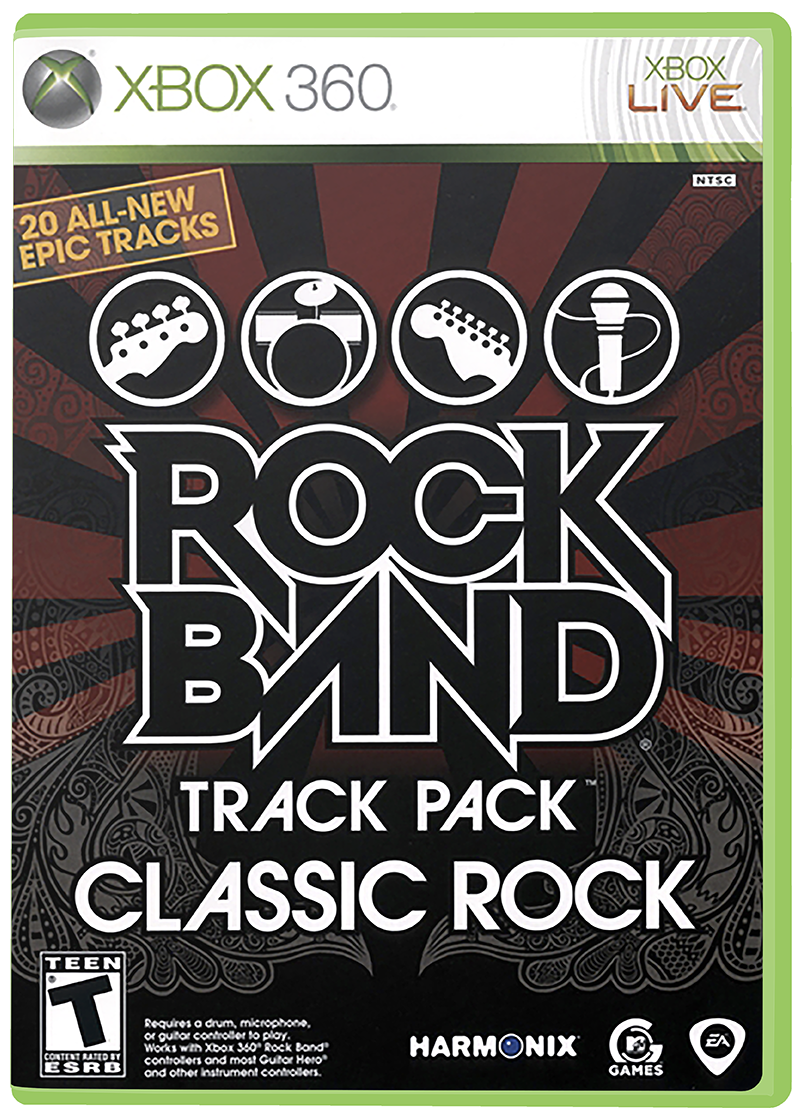 Rock Band Track Pack Classic Rock - XBOX 360