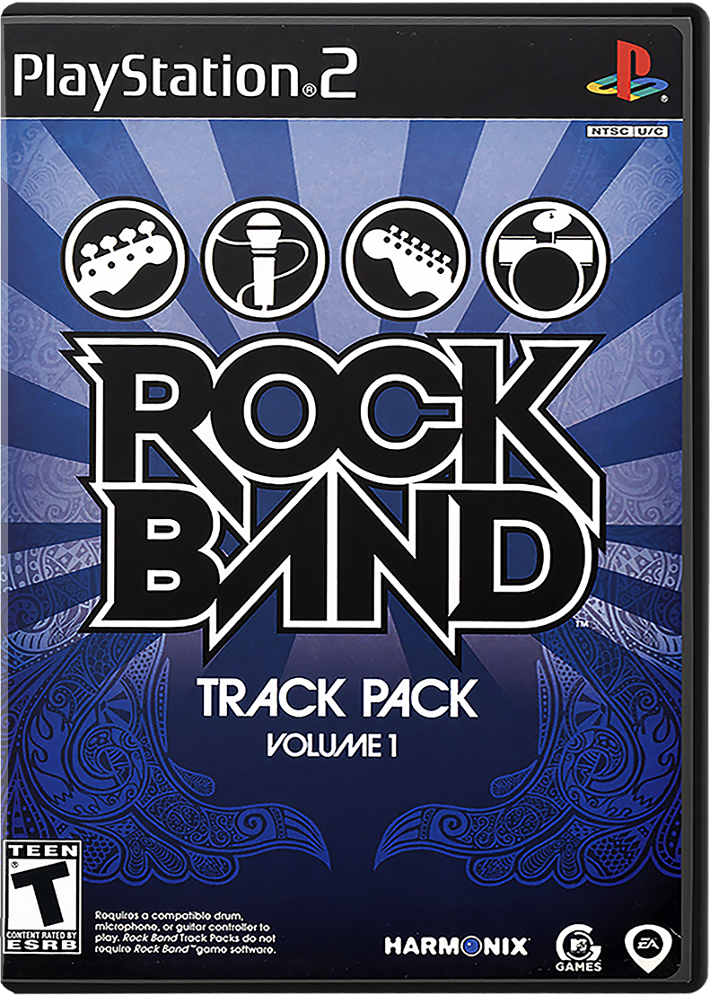 Rock Band Track Pack Volume 1 - PLAYSTATION 2
