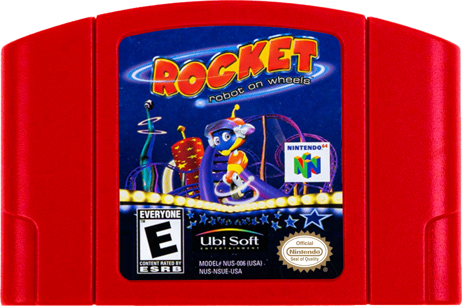 Rocket Robot on Wheels for orders Nintendo 64