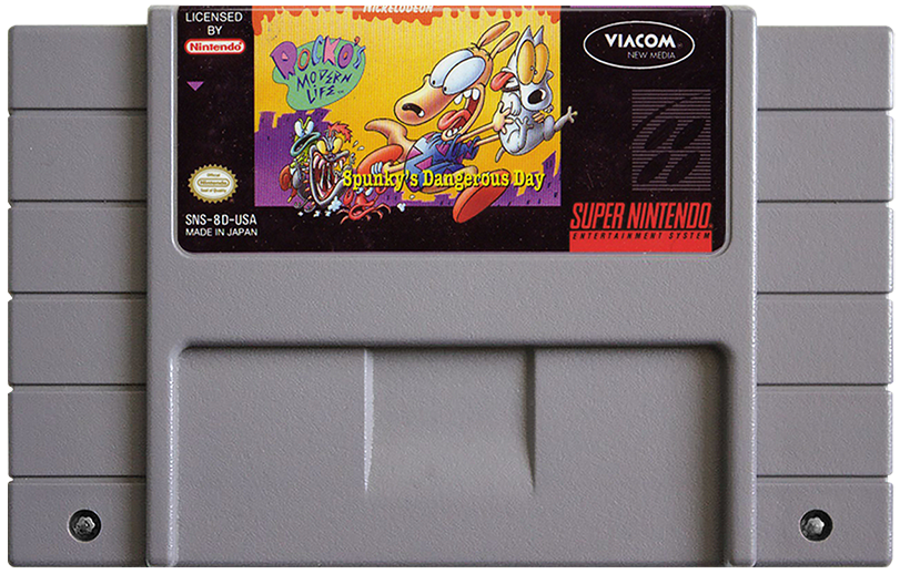 Rockos Modern Life Spunkys Dangerous Day - SNES