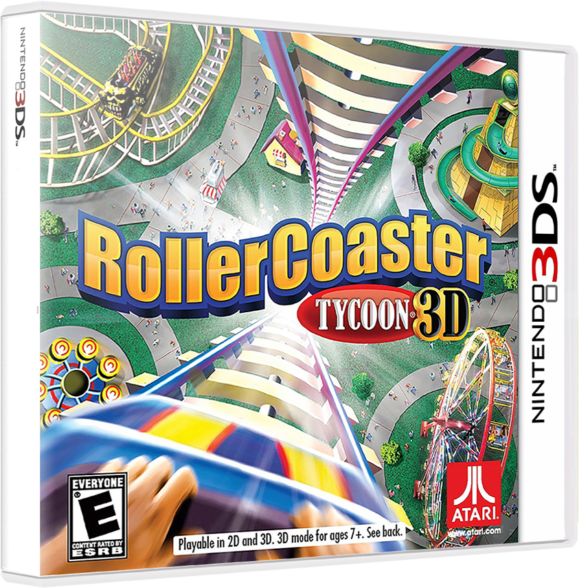 Roller Coaster Tycoon 3D - NINTENDO 3DS