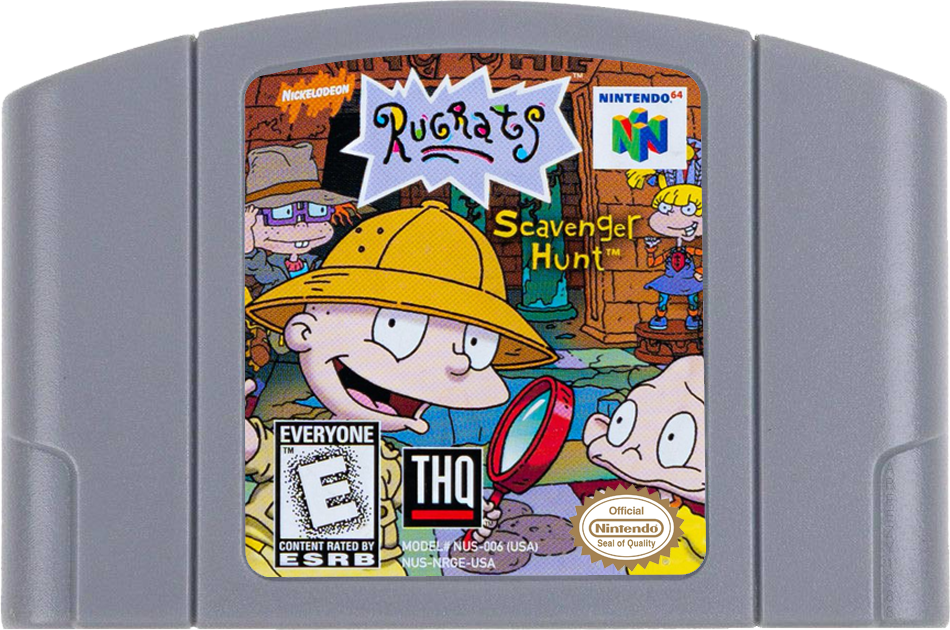 Rugrats Scavenger Hunt - NINTENDO 64