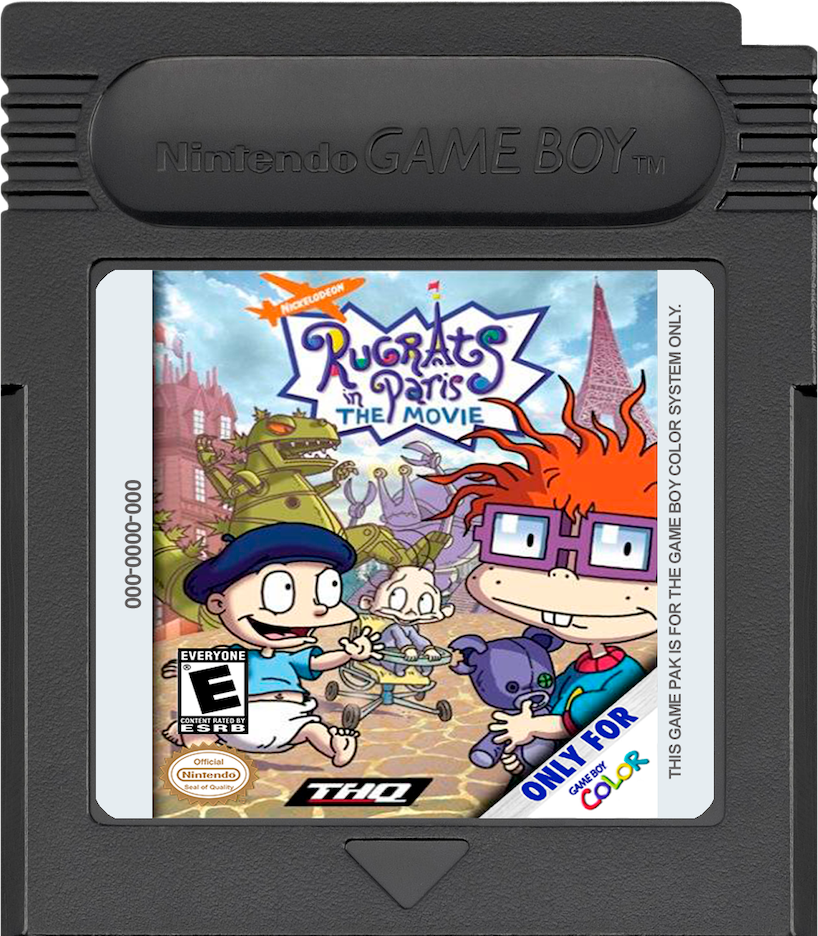 RUGRATS IN PARIS - GAMEBOY COLOR