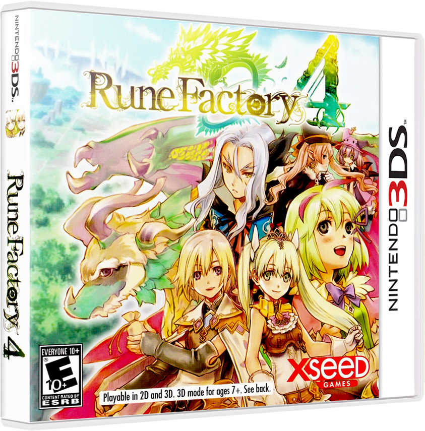 RUNE FACTORY 4 .... - NINTENDO 3DS