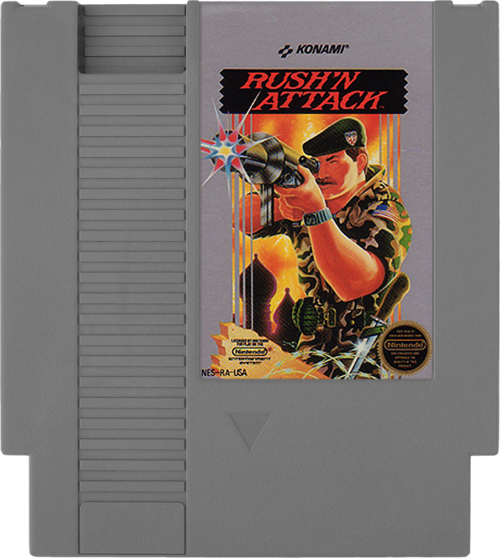 Rush N Attack - NINTENDO 8 BIT