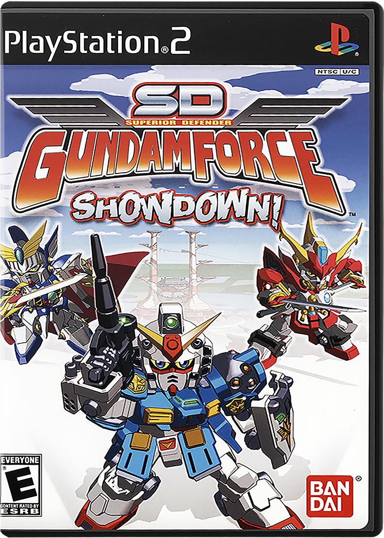 SD Gundam Force Showdown - PLAYSTATION 2