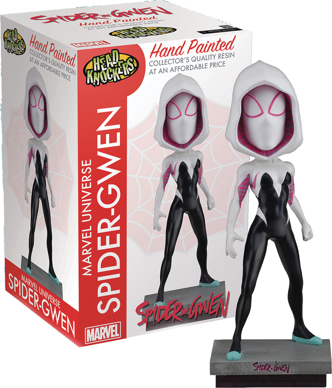 HEAD KNOCKER (HAND PAINTED RESIN) - SPIDER GWEN