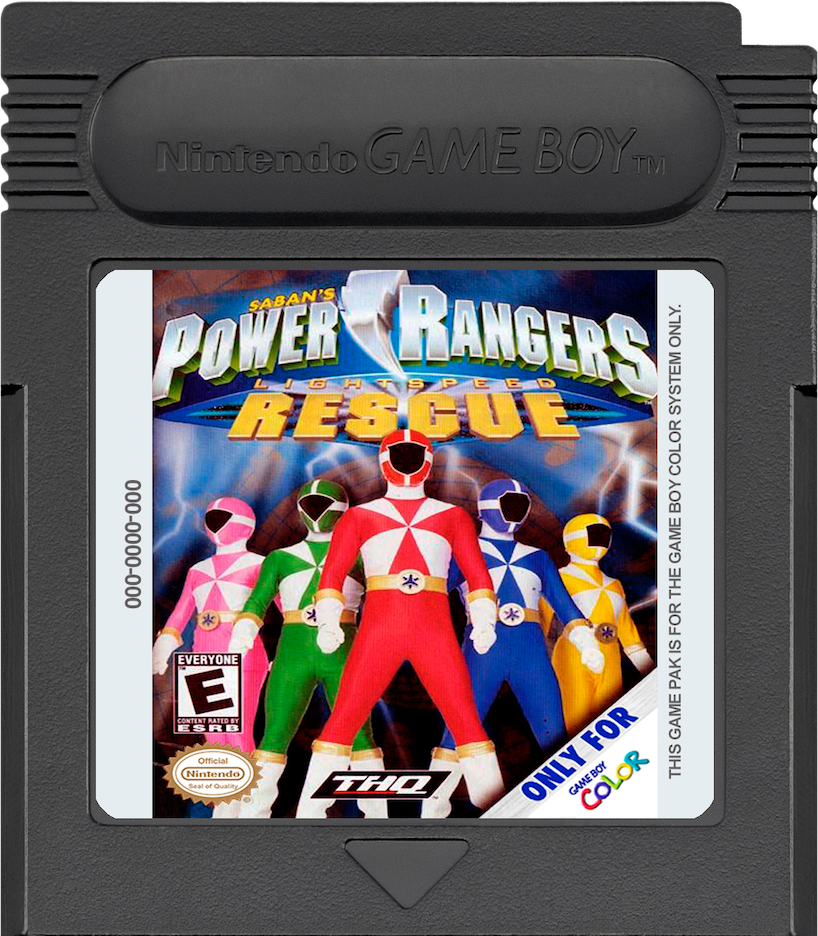 Power Rangers Rescue - GAMEBOY COLOR