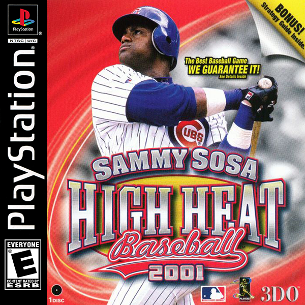 HIGH HEAT BASEBALL 2001-SAMMY - PLAYSTATION