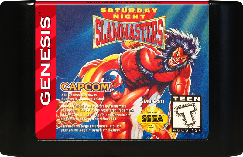 Saturday Night Slammasters - SEGA GENESIS