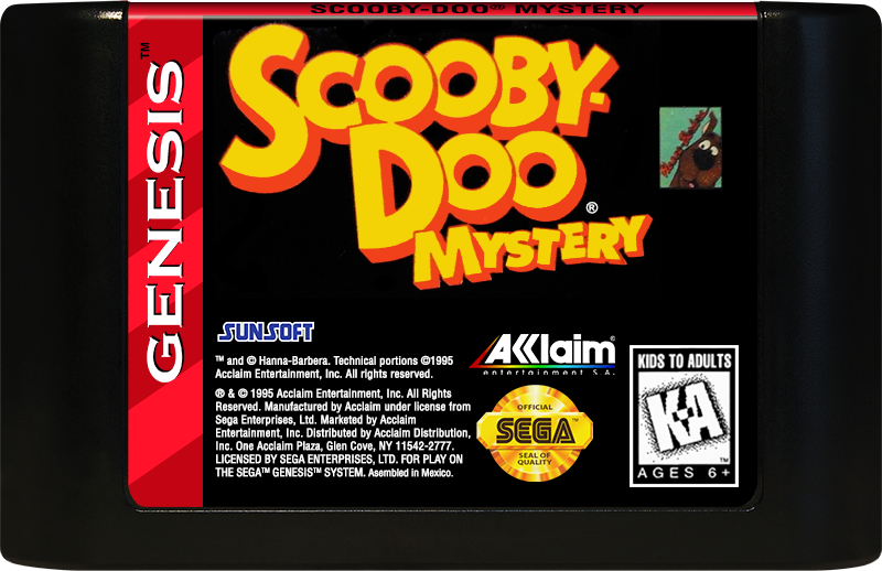 Scooby Doo Mystery - SEGA GENESIS