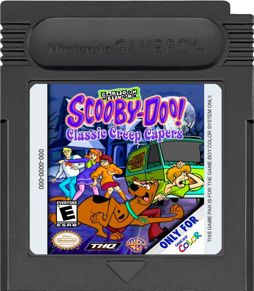 Scooby Doo Classic Creep Capers GAMEBOY COLOR – The Exchange Stores