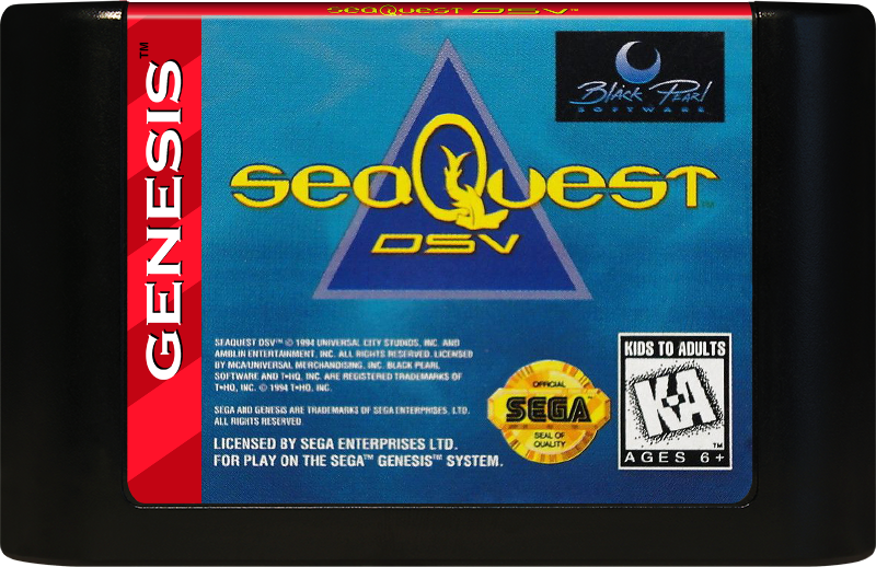 Sea Quest DSV - SEGA GENESIS