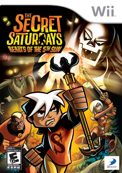 Secret Saturdays Beast Of The 5th Sun - Wii