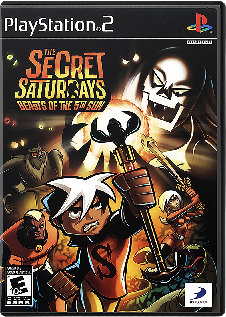 Secret Saturdays Beasts Of The 5th Sun - PLAYSTATION 2