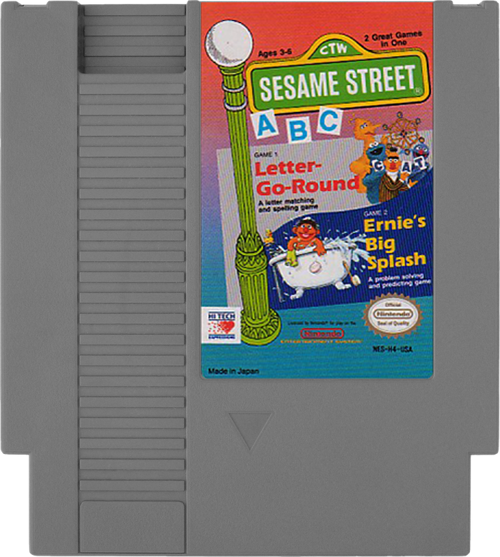 Sesame Street ABC - NINTENDO 8 BIT