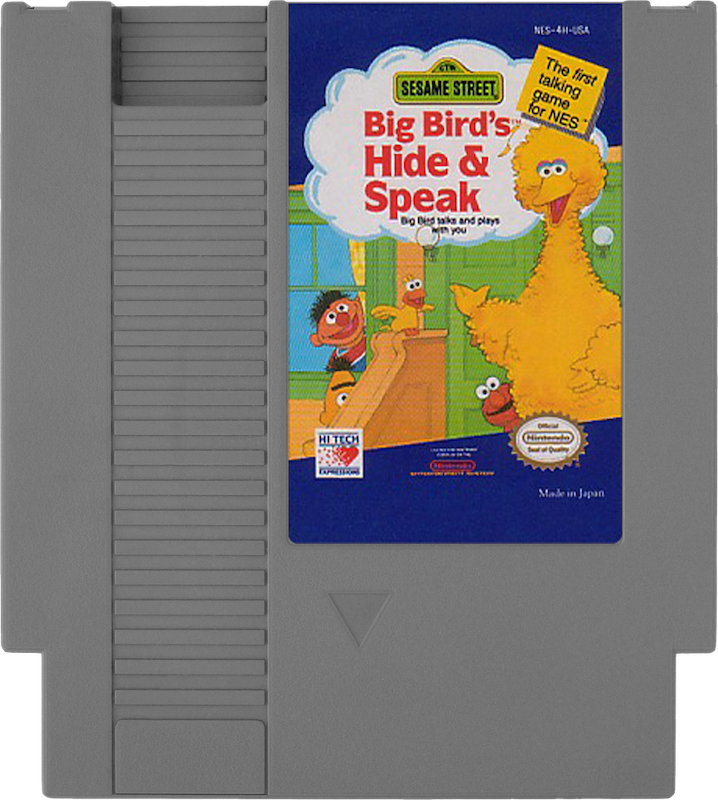 Big Birds Hide & Speak - NINTENDO 8 BIT