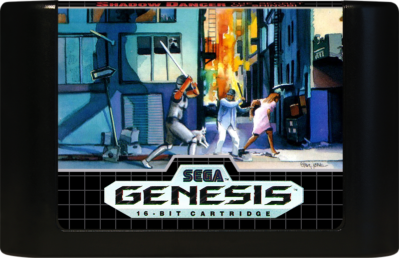 Shadow Dancer The Secret Of Shinobi - SEGA GENESIS