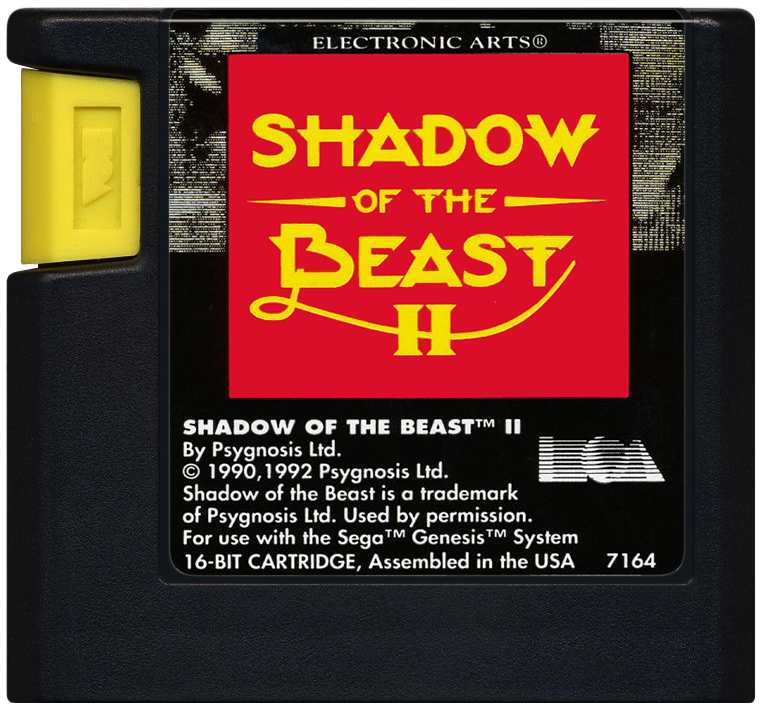 Shadow Of The Beast II - SEGA GENESIS