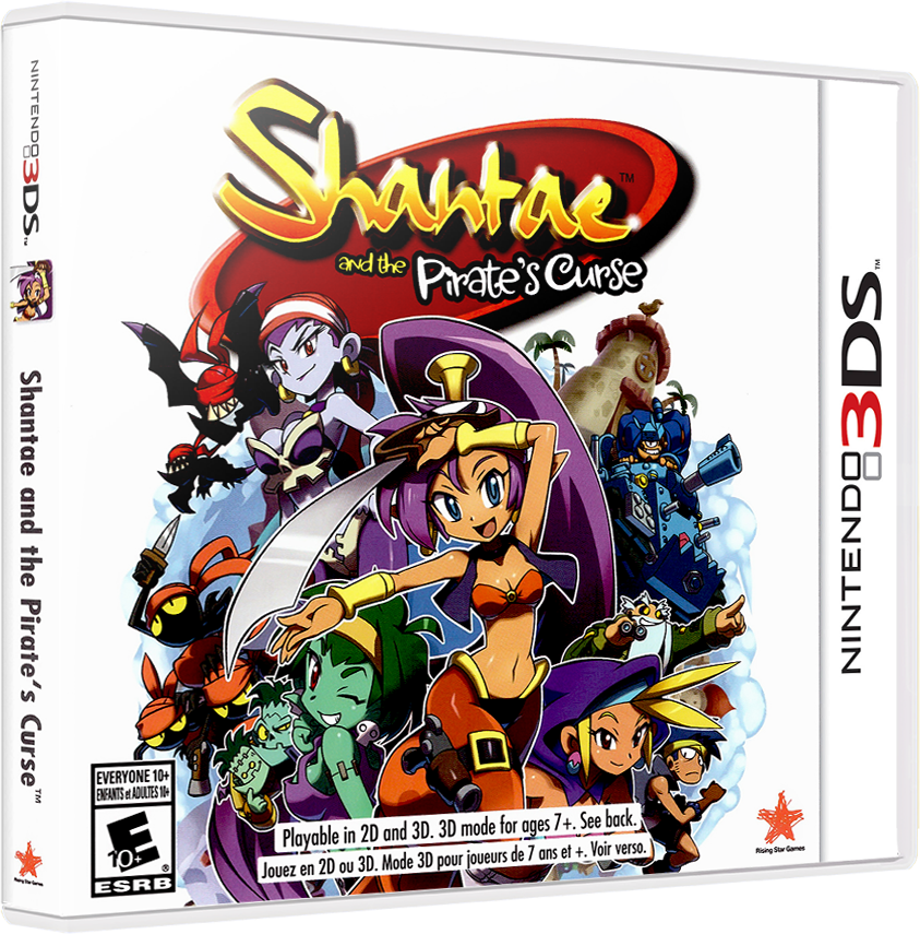 SHANTAE AND THE PIRATES CURSE - NINTENDO 3DS