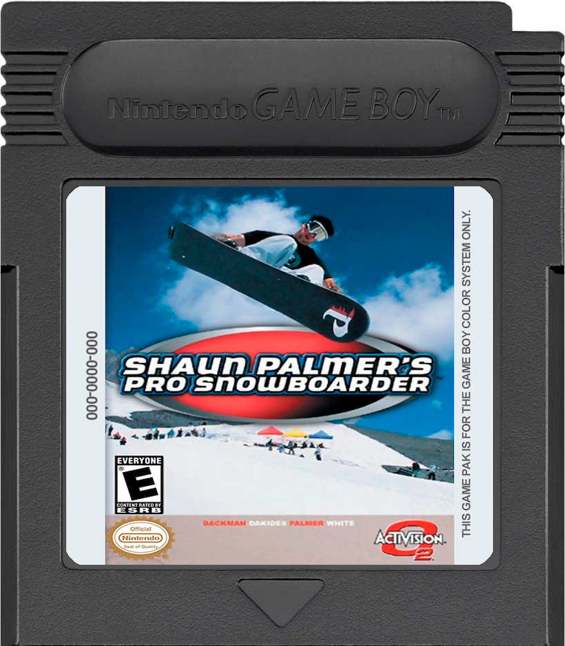 SHAUN PALMER'S PRO SNOWBOARDER - GAMEBOY COLOR – The Exchange Stores SHAUN PALMER'S PRO SNOWBOARDER - GAMEBOY COLOR – The Exchange Stores