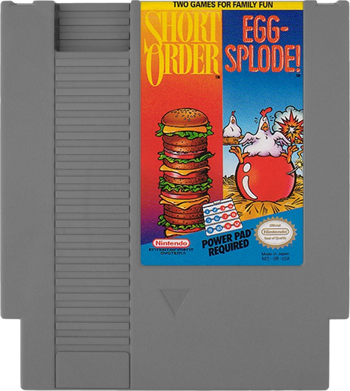 Eggsplode/Short Order - NINTENDO 8 BIT