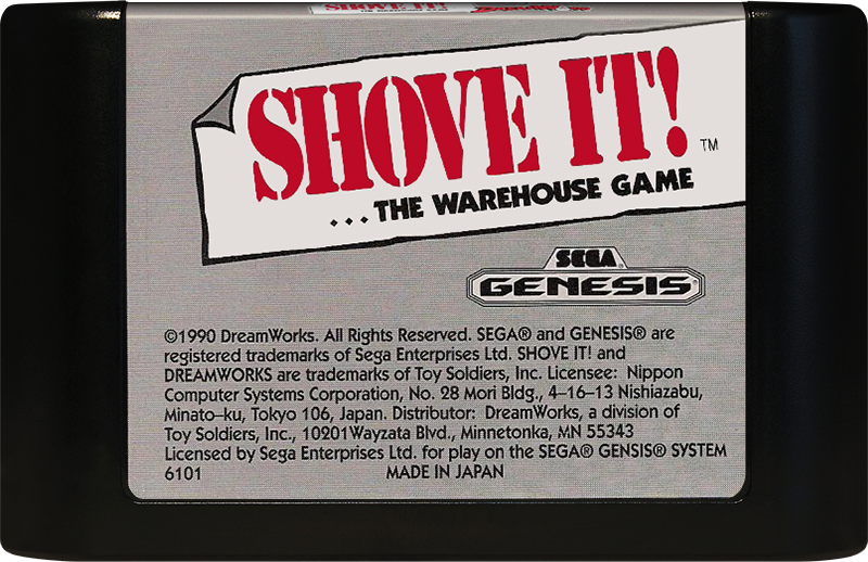 Shove It - SEGA GENESIS