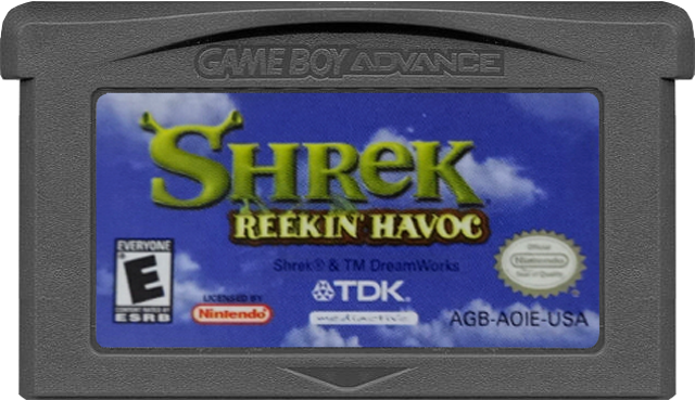 Shrek Reek in Havoc - GAMEBOY ADVANCE