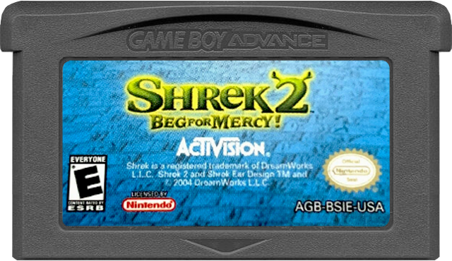 GBA 2024 Video Shrek and Shrek 2 for Nintendo Gameboy Advance