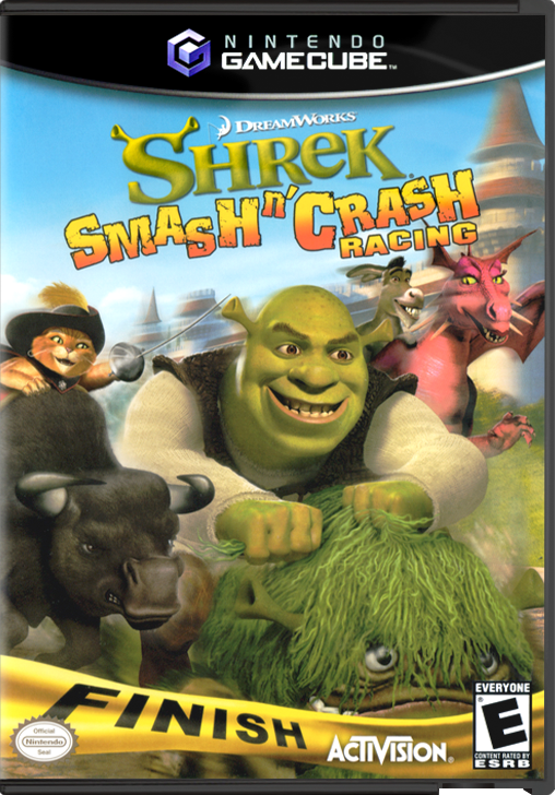 Shrek Smash n Crash - GAMECUBE