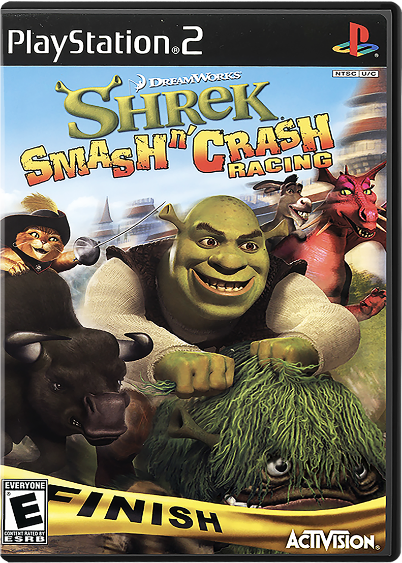 Shrek Smash and Crash Racing - PLAYSTATION 2