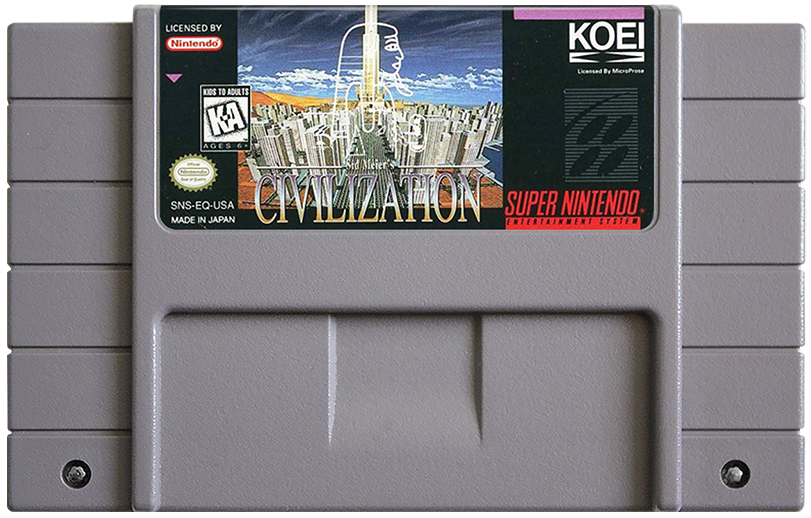 Civilization (Sid Meiers) - SNES