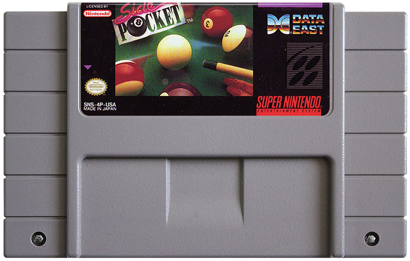SIDE POCKET - SNES