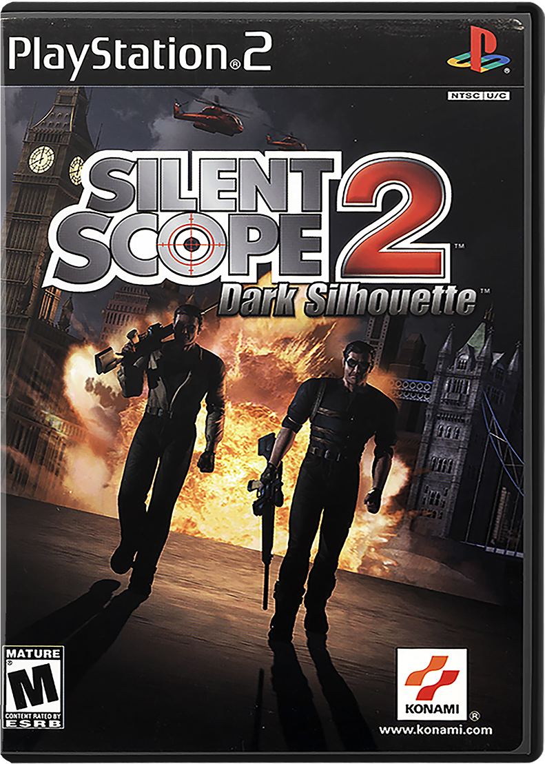 SILENT SCOPE 2-DARK SILHOUETTE - PLAYSTATION 2