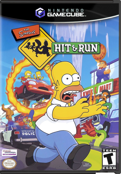 Simpsons Hit & Run - GAMECUBE