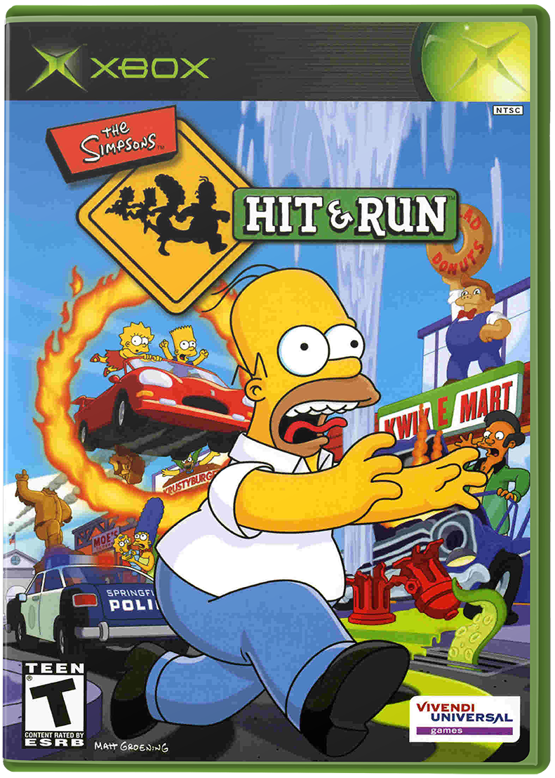 Simpsons Hit & Run - XBOX