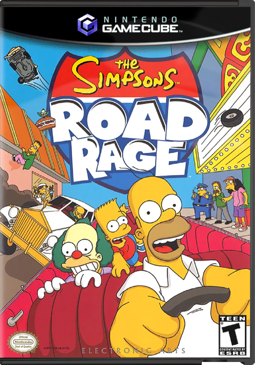 Simpsons Road Rage - GAMECUBE