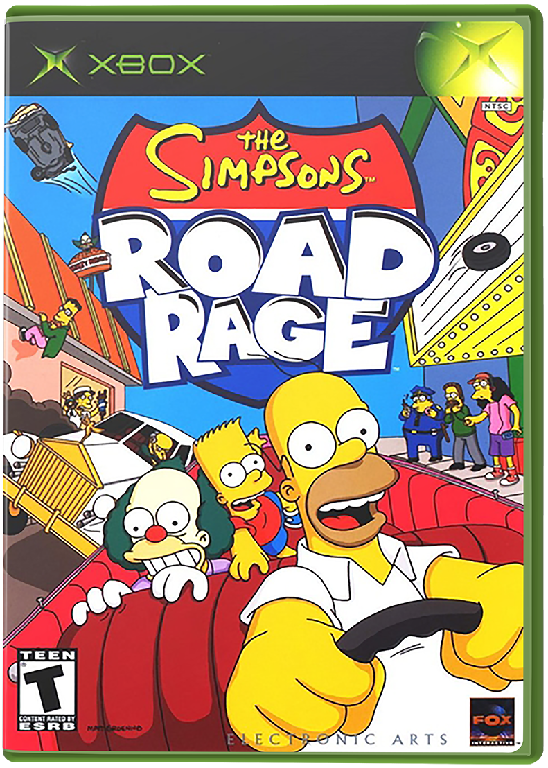 Simpsons Road Rage - XBOX