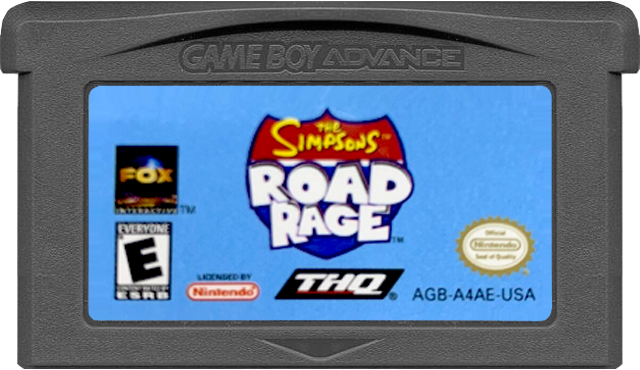 Simpsons Road Rage - GAMEBOY ADVANCE