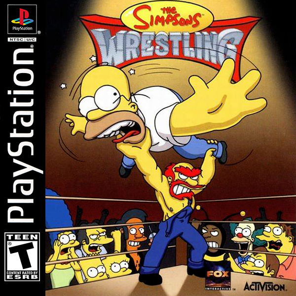 Simpsons Wrestling - PLAYSTATION