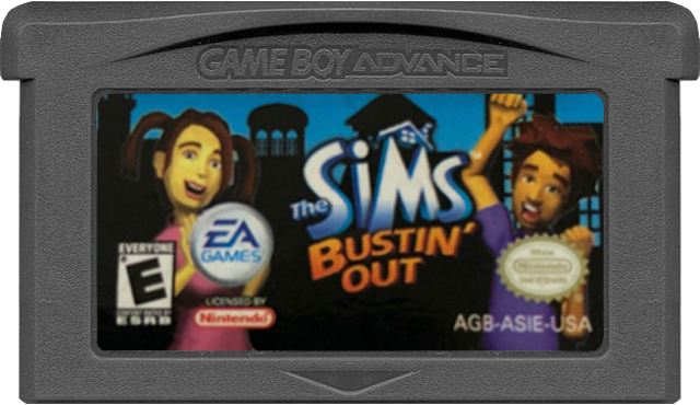 Sims Bustin Out - GAMEBOY ADVANCE