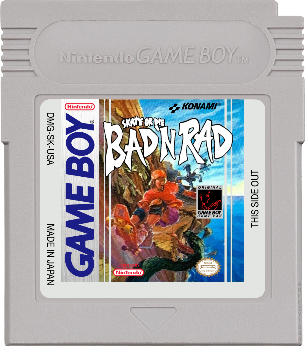 Skate Or Die Bad n Rad - GAMEBOY