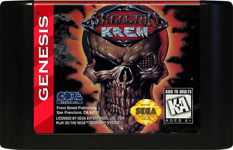 Skeleton Krew - SEGA GENESIS