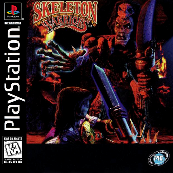 SKELETON WARRIORS - PLAYSTATION