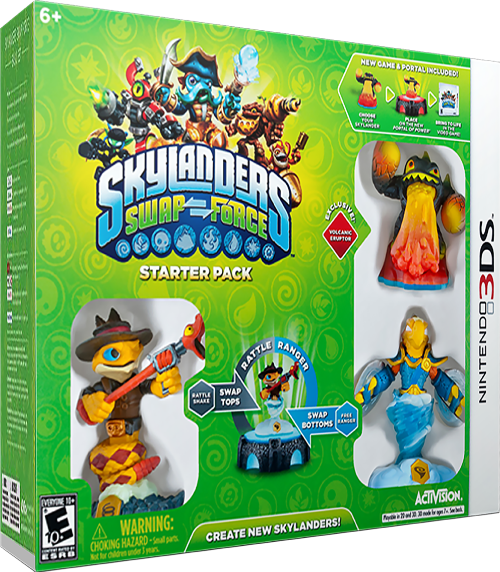 SKYLANDERS SWAP FORCE STARTER (BUNDLE) - NINTENDO 3DS