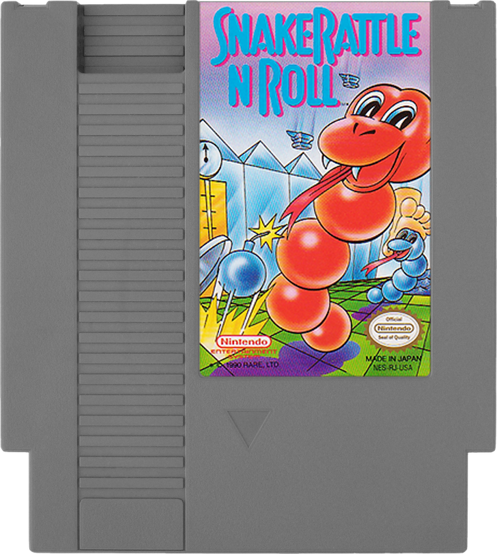 Snake Rattle N Roll - NINTENDO 8 BIT