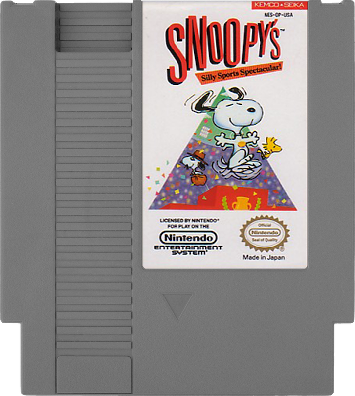 Snoopys Silly Sports Spectacular - NINTENDO 8 BIT