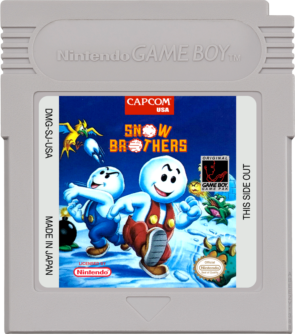 SNOW BROTHERS - GAMEBOY