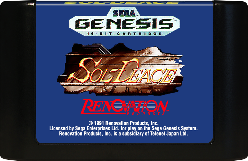 Sol-Deace - SEGA GENESIS